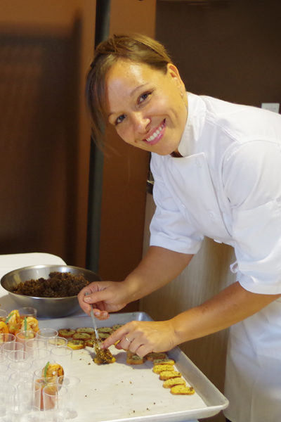 La chef, Caroline Cadotte